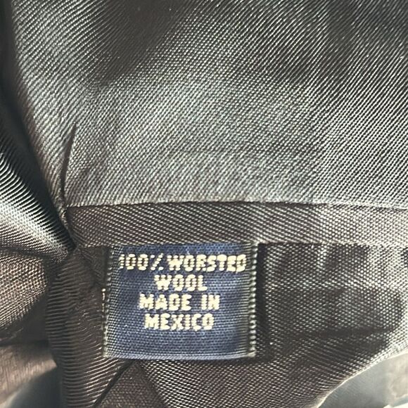 Brooks Brothers 346 Two-Buttons Wool Blazer Navy Blue with Gold Buttons 44R - Picture 13 of 14